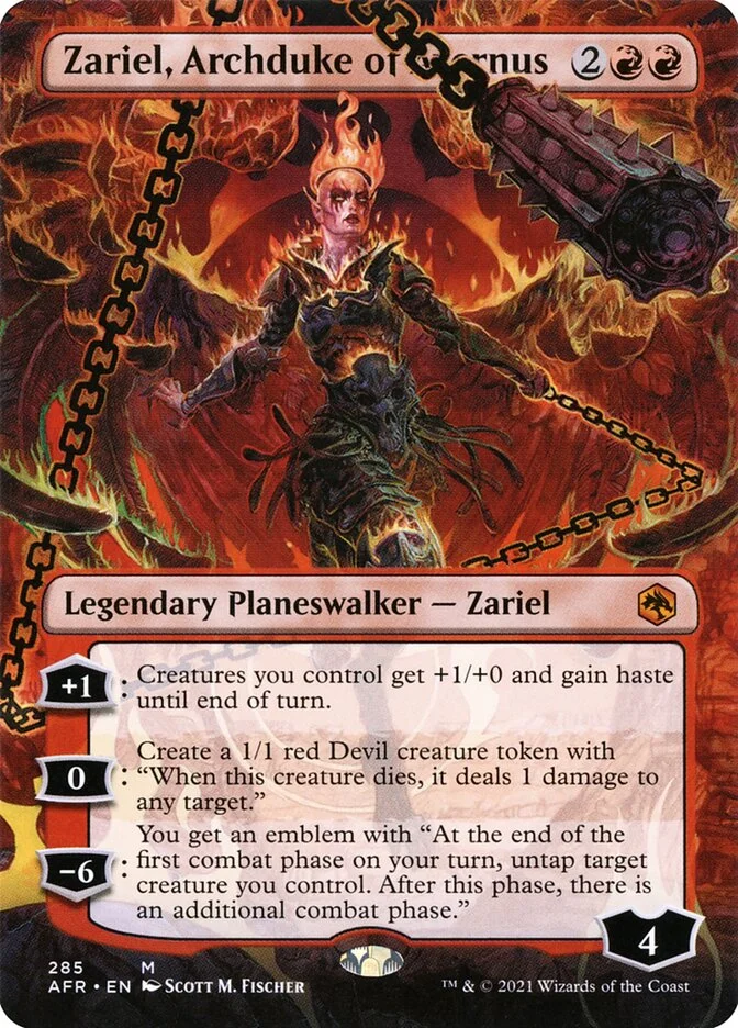 Zariel, Archduke of Avernus 「AFR/285」「EN」