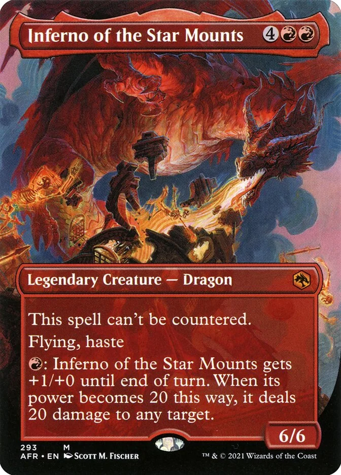 Inferno of the Star Mounts 「AFR/293」「EN」