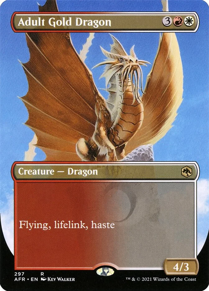 Adult Gold Dragon 「AFR/297」「EN」