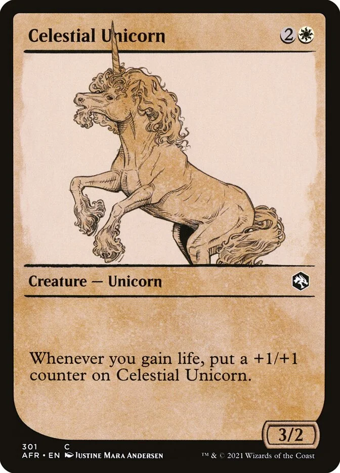 Celestial Unicorn 「AFR/301」「EN」