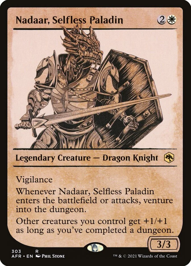 Nadaar, Selfless Paladin 「AFR/303」「EN」