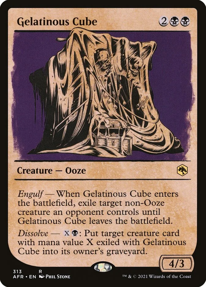 Gelatinous Cube 「AFR/313」「EN」