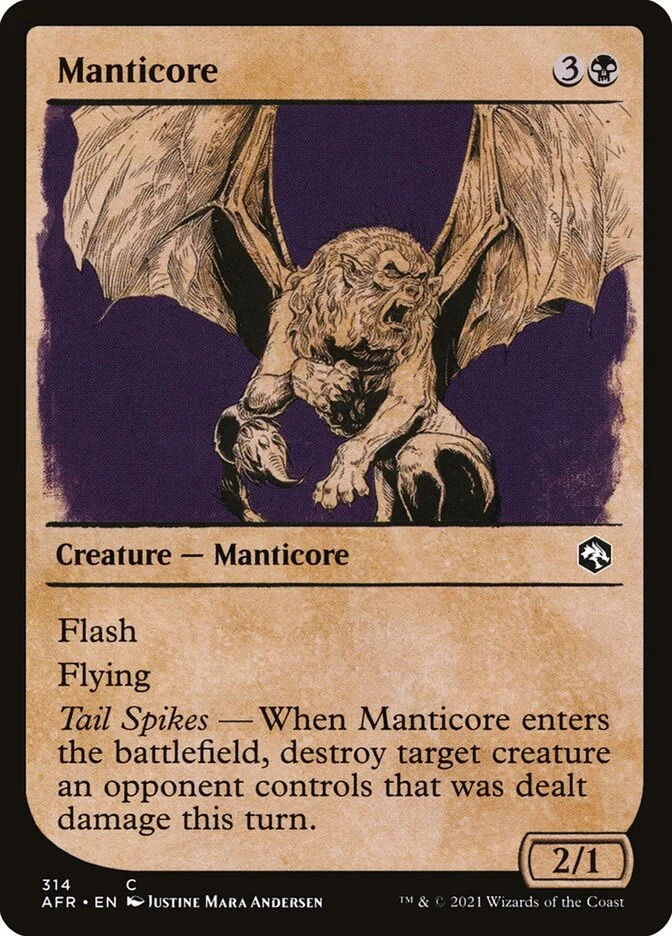 Manticore 「AFR/314」「EN」