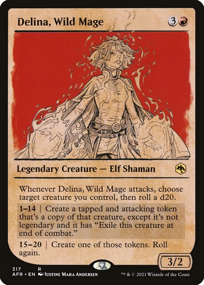 Delina, Wild Mage 「AFR/317」「EN」