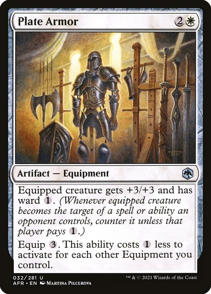 Plate Armor 「AFR/32」「EN」