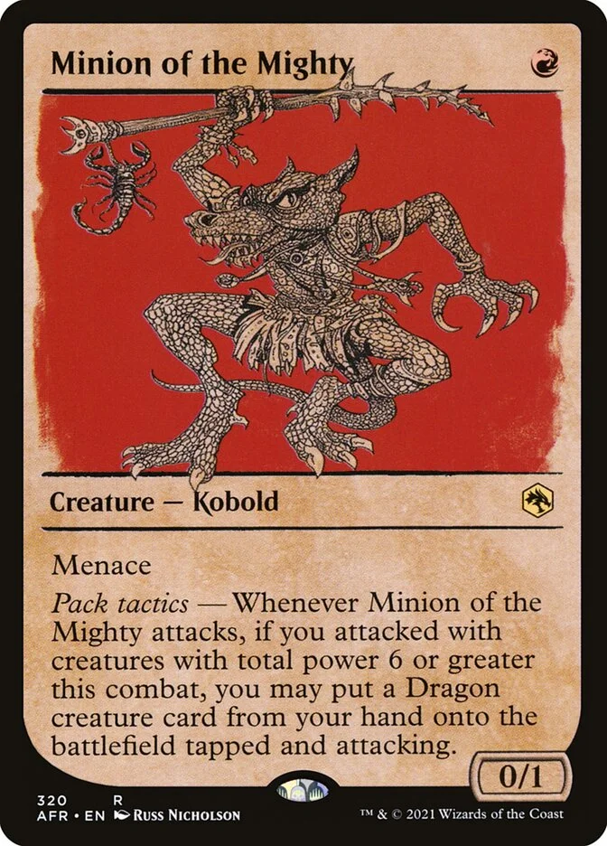 Minion of the Mighty 「AFR/320」「EN」