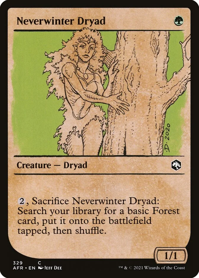 Neverwinter Dryad 「AFR/329」「EN」