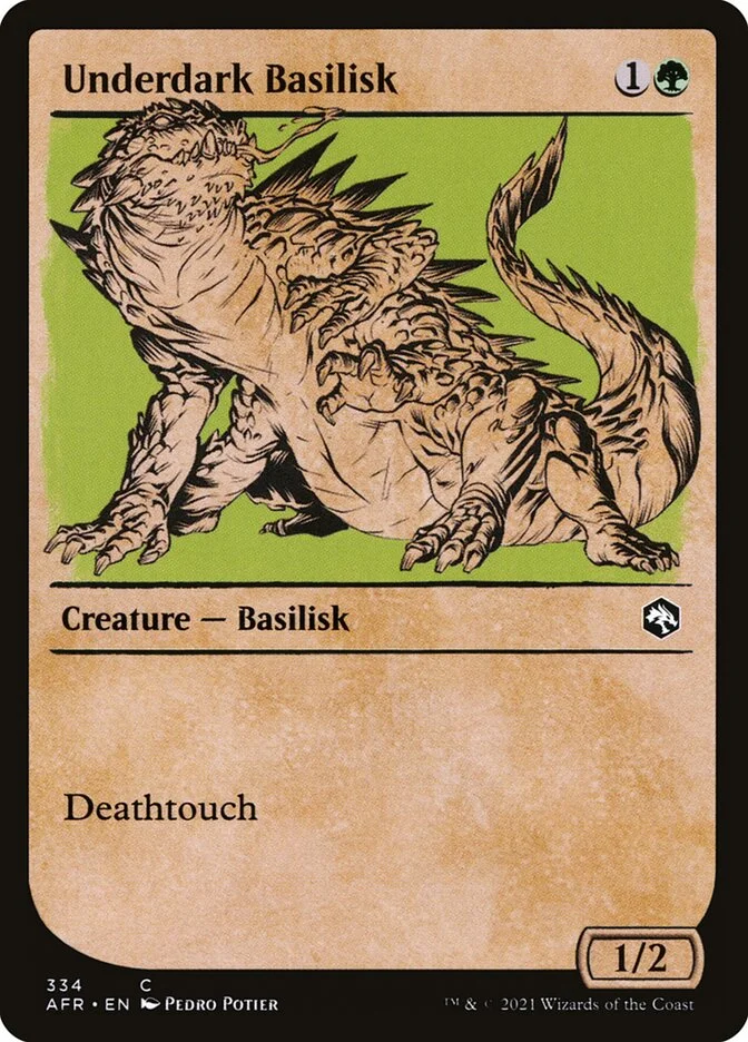 Underdark Basilisk 「AFR/334」「EN」
