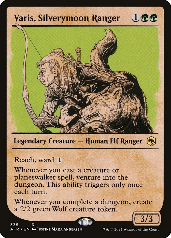 Varis, Silverymoon Ranger 「AFR/335」「EN」