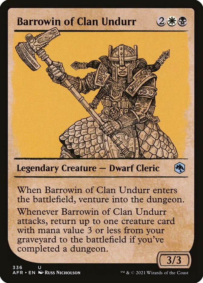 Barrowin of Clan Undurr 「AFR/336」「EN」