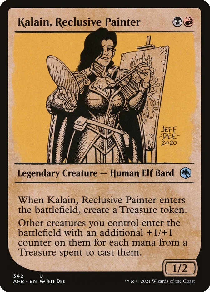 Kalain, Reclusive Painter 「AFR/342」「EN」