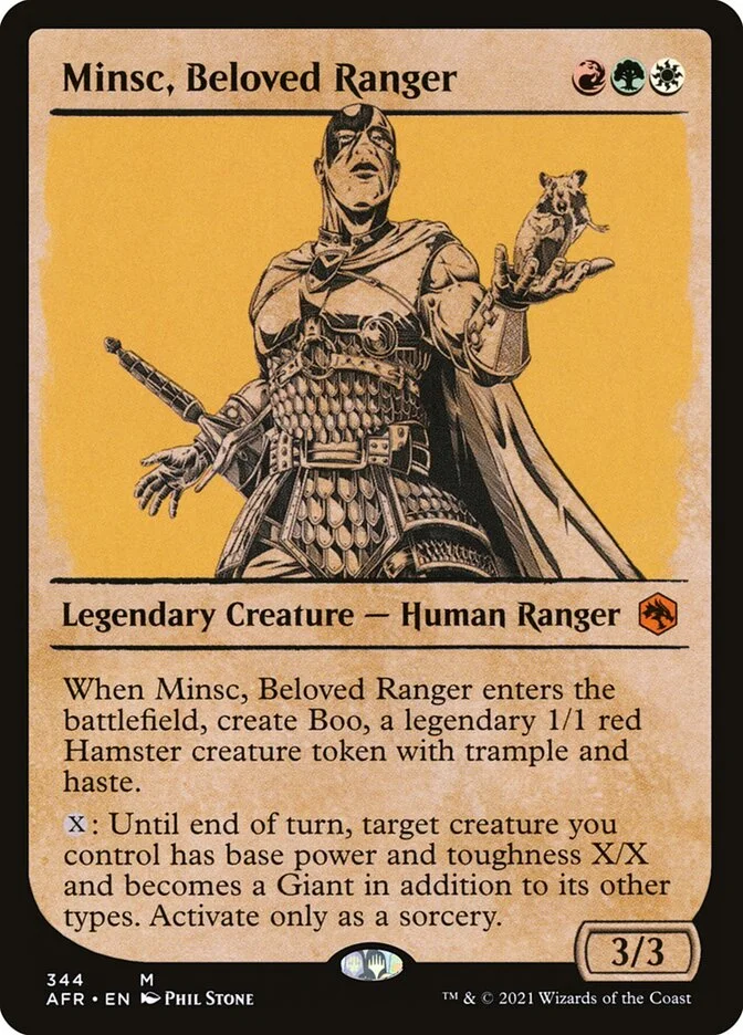 Minsc, Beloved Ranger 「AFR/344」「EN」