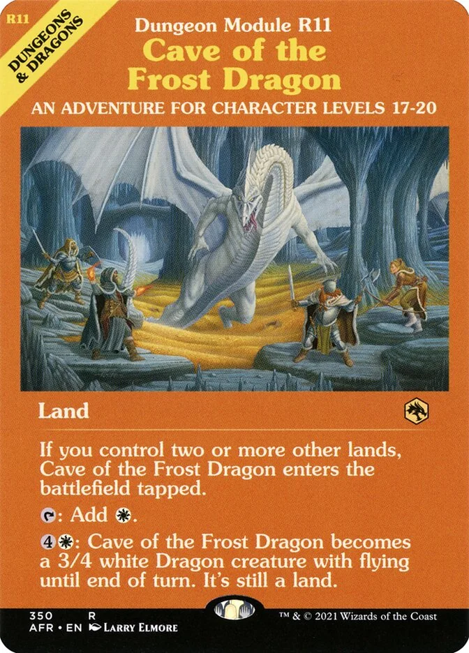 Cave of the Frost Dragon 「AFR/350」「EN」