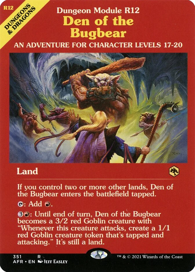 Den of the Bugbear 「AFR/351」「EN」