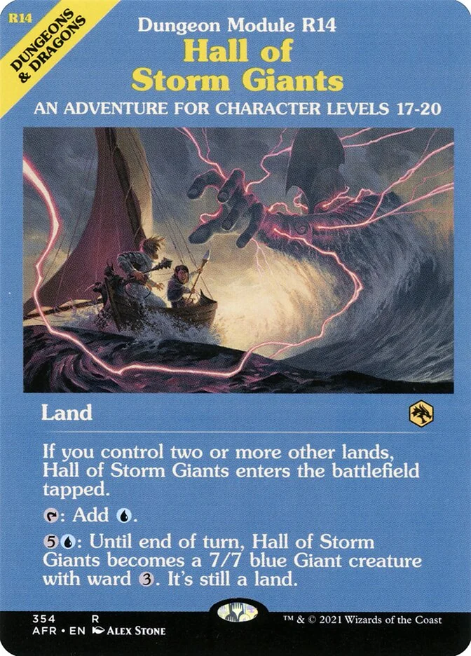Hall of Storm Giants 「AFR/354」「EN」