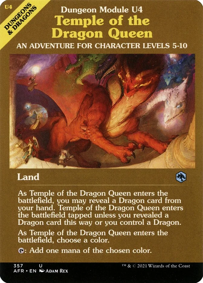 Temple of the Dragon Queen 「AFR/357」「EN」