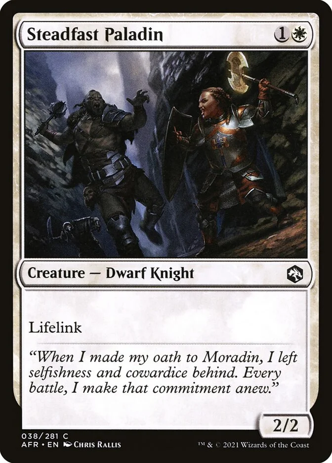 Steadfast Paladin 「AFR/38」「EN」