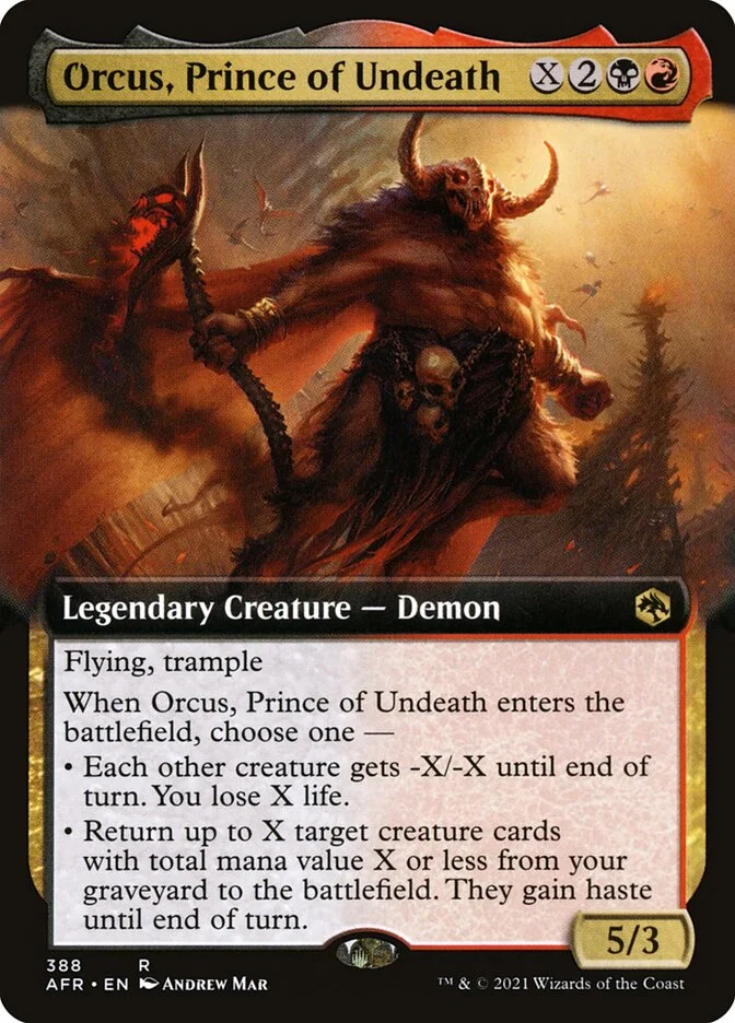 Orcus, Prince of Undeath 「AFR/388」「EN」