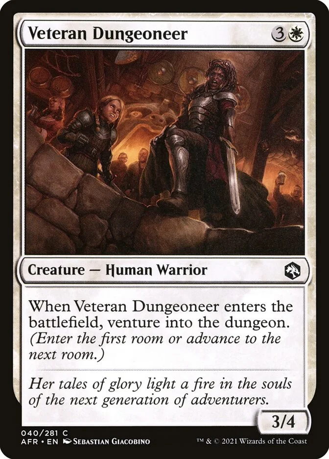 Veteran Dungeoneer 「AFR/40」「EN」