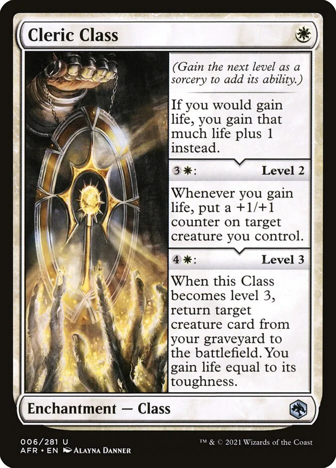 Cleric Class 「AFR/6」「EN」
