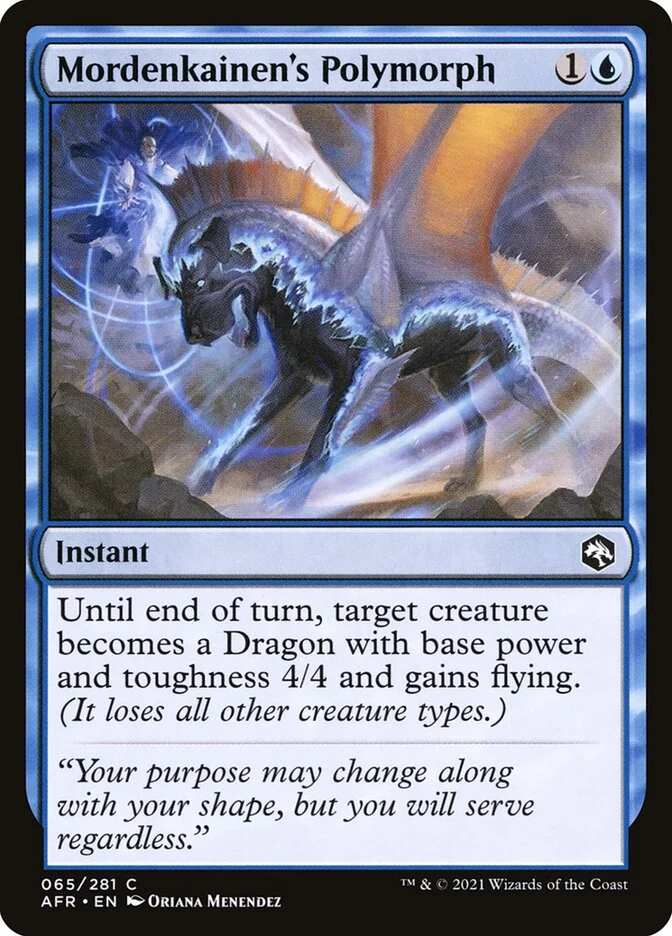Mordenkainen's Polymorph 「AFR/65」「EN」
