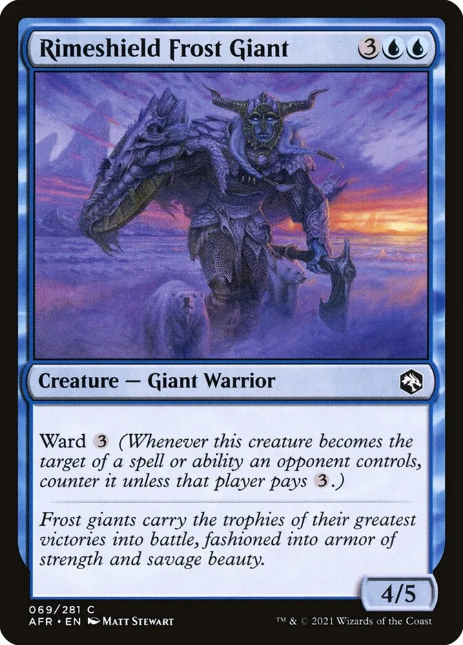 Rimeshield Frost Giant 「AFR/69」「EN」
