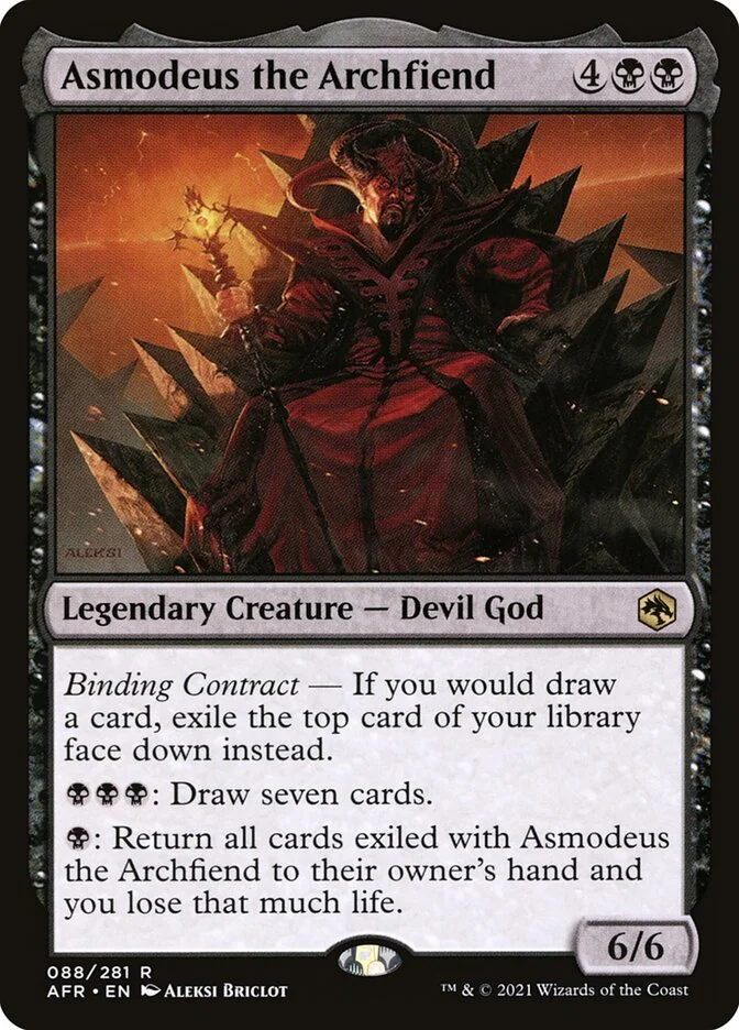 Asmodeus the Archfiend 「AFR/88」「EN」