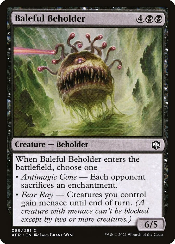 Baleful Beholder 「AFR/89」「EN」