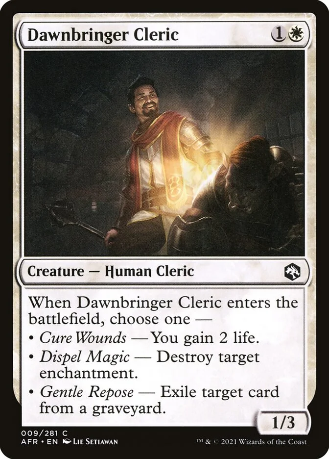 Dawnbringer Cleric 「AFR/9」「EN」