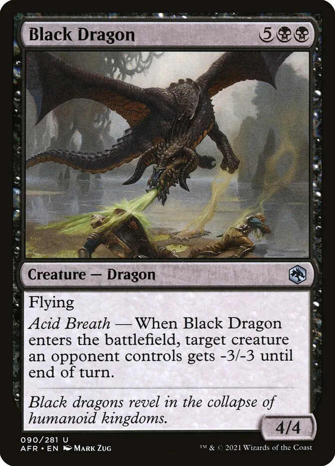Black Dragon 「AFR/90」「EN」