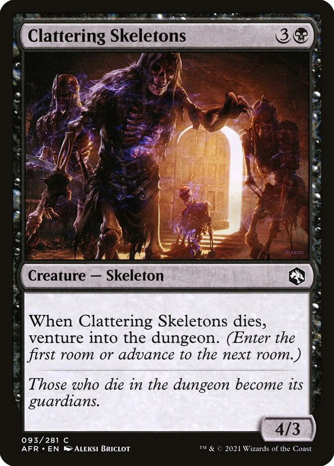 Clattering Skeletons 「AFR/93」「EN」