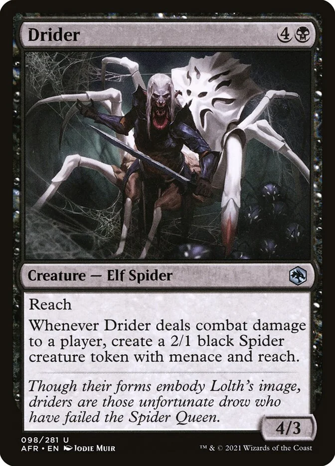 Drider 「AFR/98」「EN」