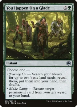 You Happen On a Glade #214 · Magic: The Gathering