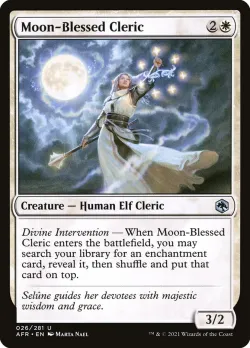 Moon-Blessed Cleric #26 · Magic: The Gathering