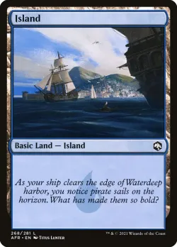 Island #268 · Magic: The Gathering