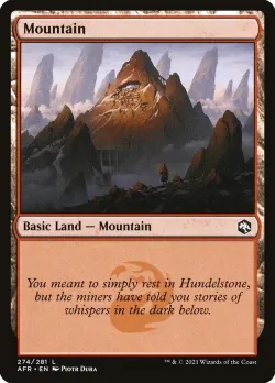 Mountain #274 · Magic: The Gathering