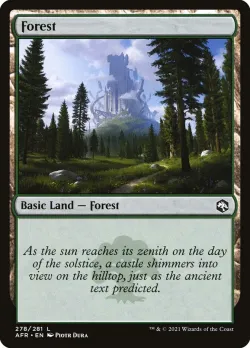 Forest #278 · Magic: The Gathering