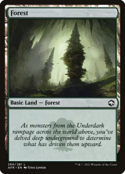 Forest #280 · Magic: The Gathering