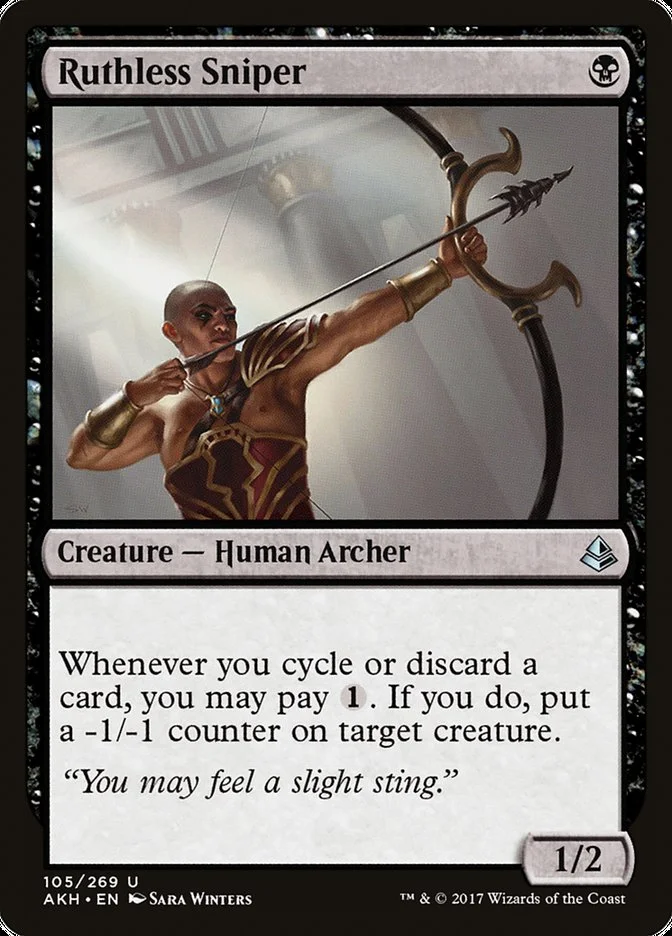 Ruthless Sniper 「AKH/105」「EN」