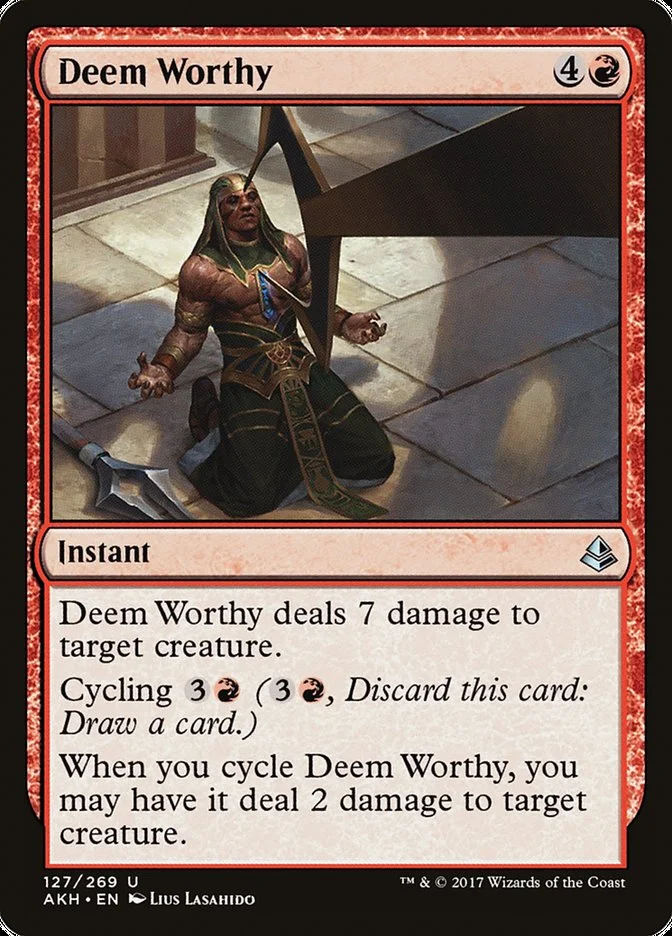 Deem Worthy 「AKH/127」「EN」