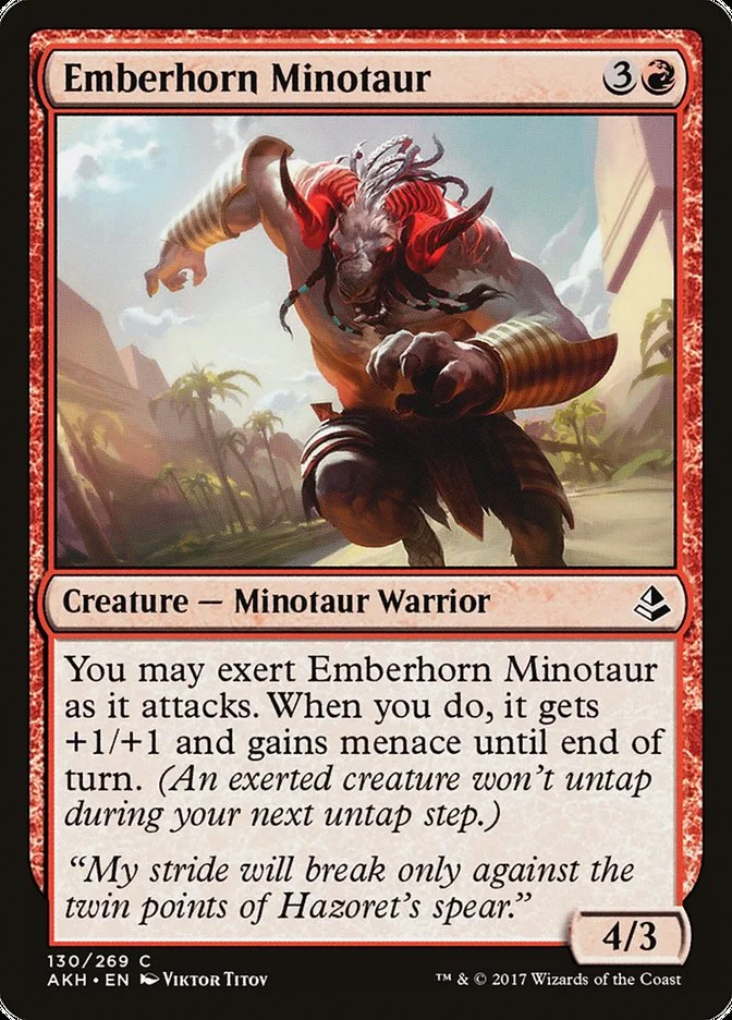 Emberhorn Minotaur 「AKH/130」「EN」