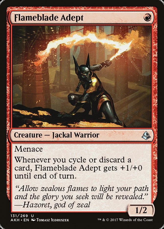 Flameblade Adept 「AKH/131」「EN」