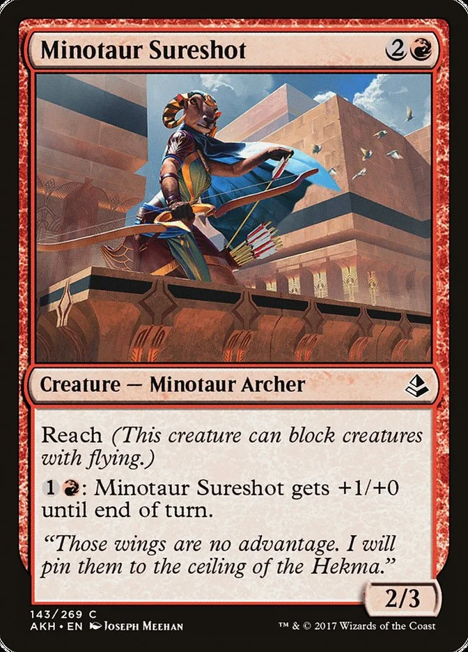 Minotaur Sureshot 「AKH/143」「EN」