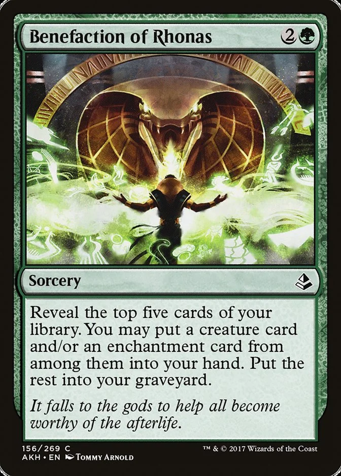 Benefaction of Rhonas 「AKH/156」「EN」