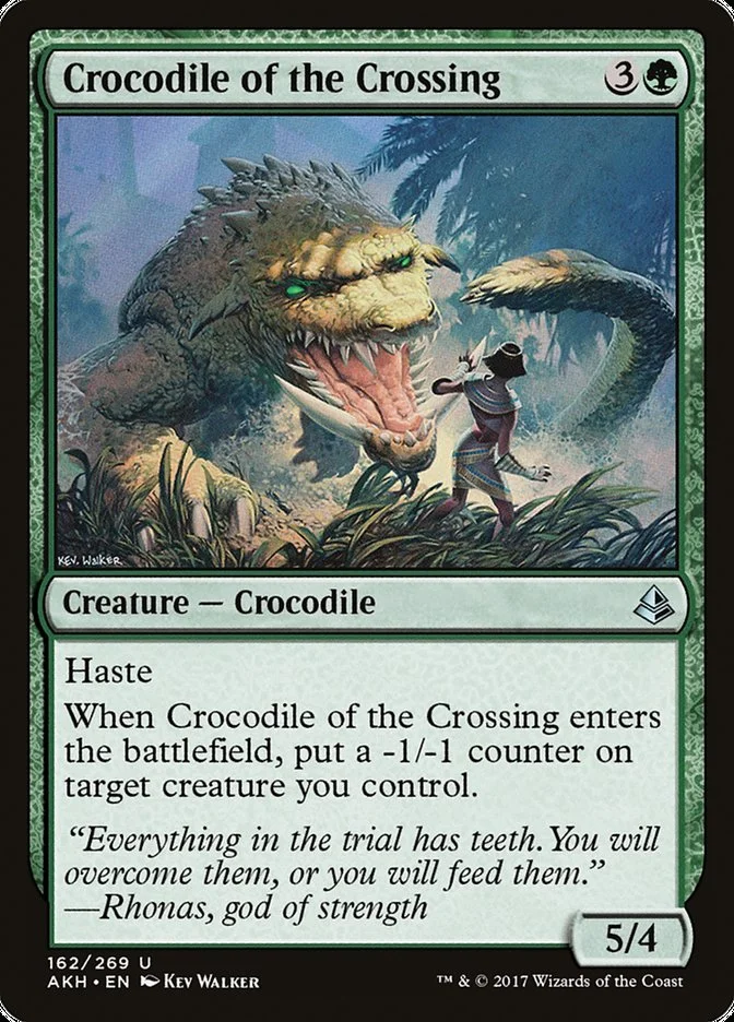 Crocodile of the Crossing 「AKH/162」「EN」