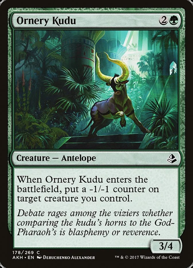 Ornery Kudu 「AKH/178」「EN」