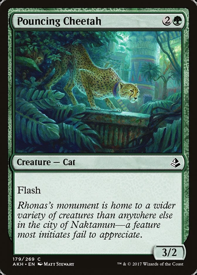 Pouncing Cheetah 「AKH/179」「EN」