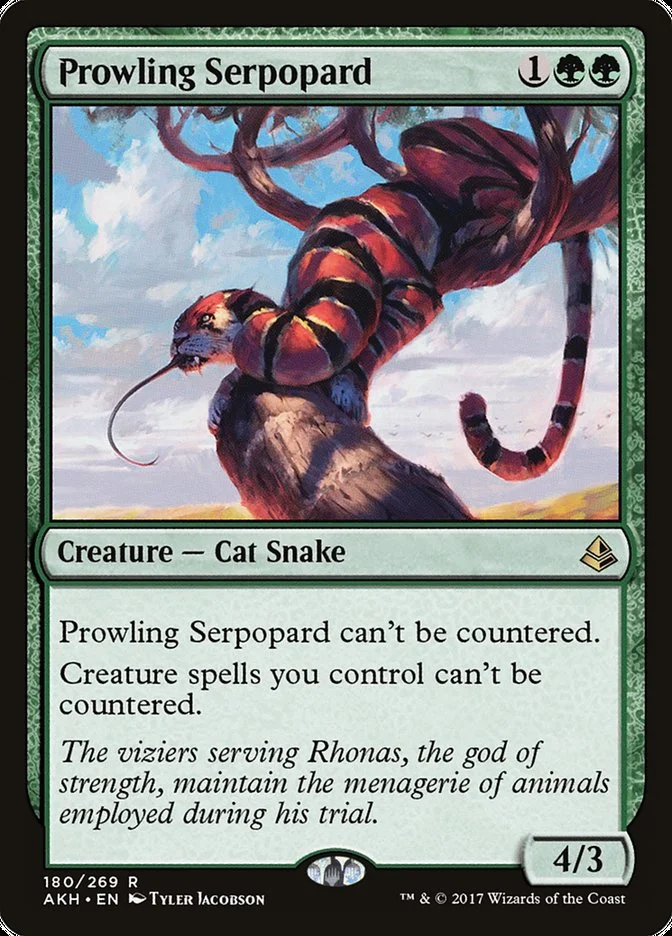 Prowling Serpopard 「AKH/180」「EN」