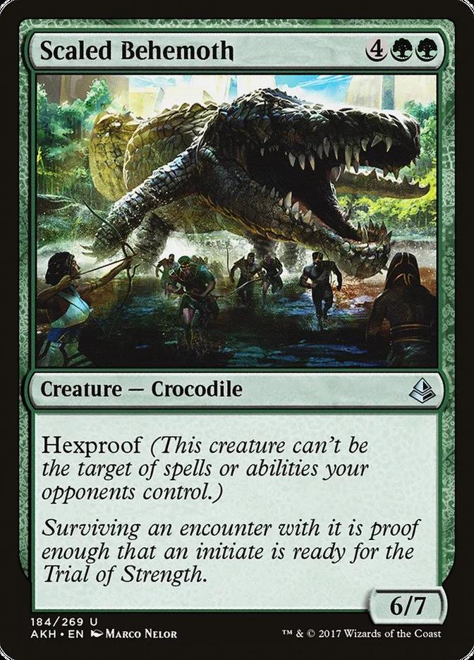 Scaled Behemoth 「AKH/184」「EN」