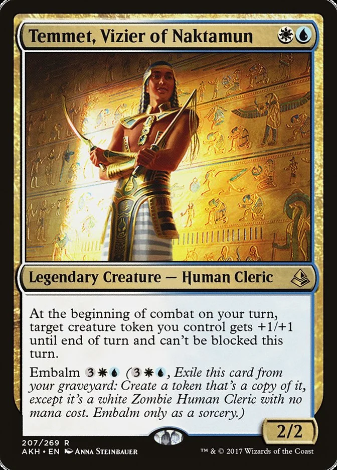 Temmet, Vizier of Naktamun 「AKH/207」「EN」